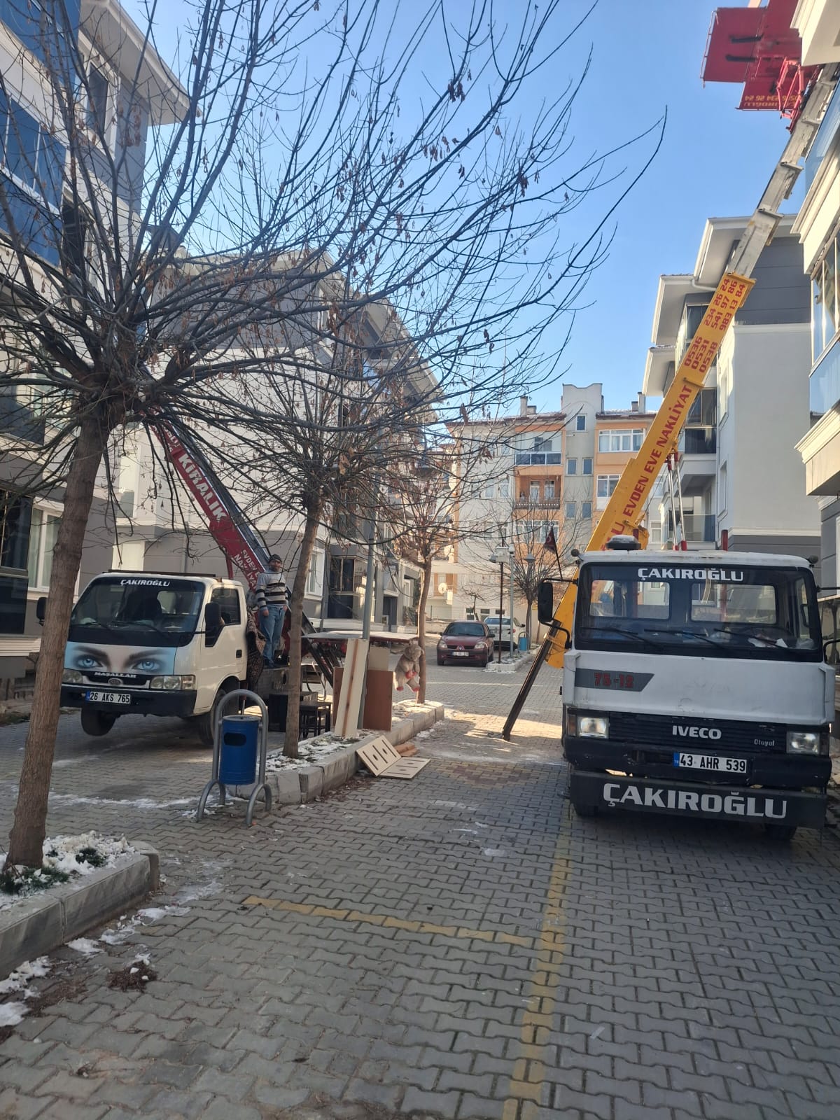 Çakıroğlu Nakliyat Araç Parkı